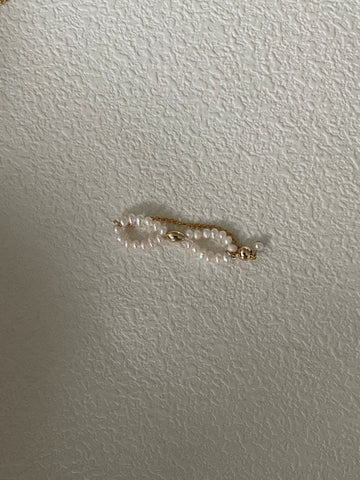 Sweet Butterfly Knot Pearl Ring