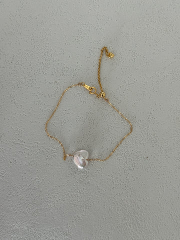 Love-heart Shape Pearl Bracelet