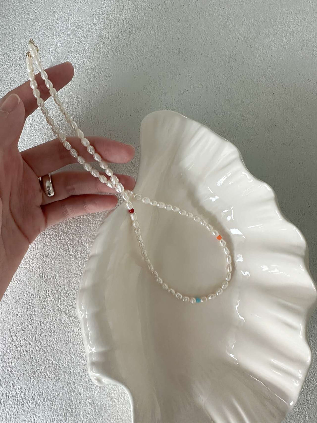 Summer Beads Pearl Necklace