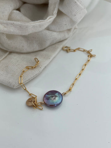 Baroque Pearl Galaxy Bracelet