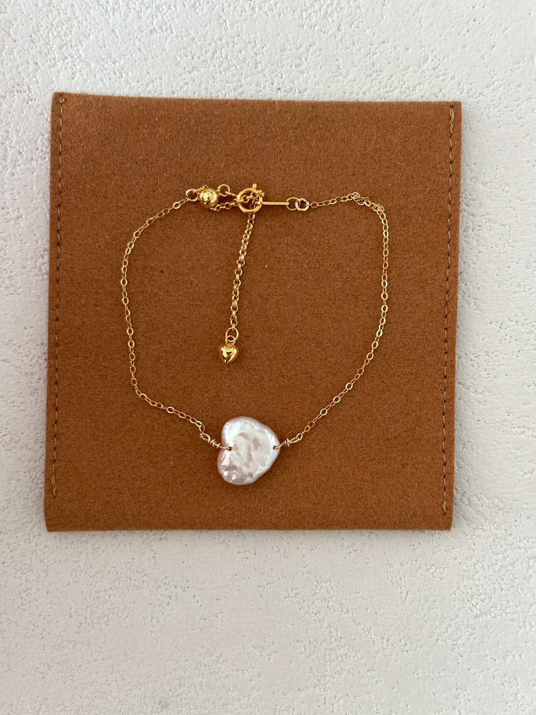 Love-heart Shape Pearl Bracelet