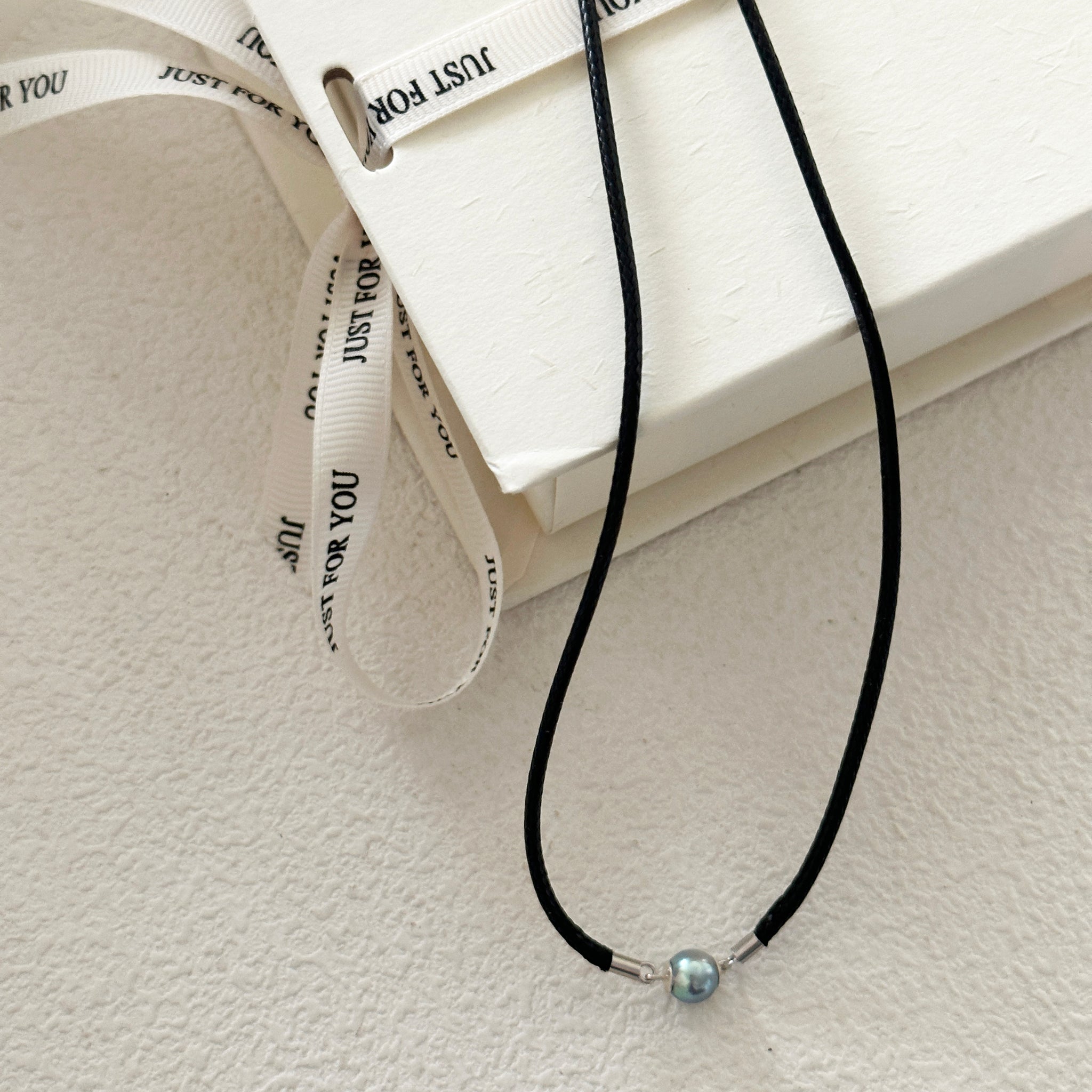 Madama Akoya Black Rope Necklace